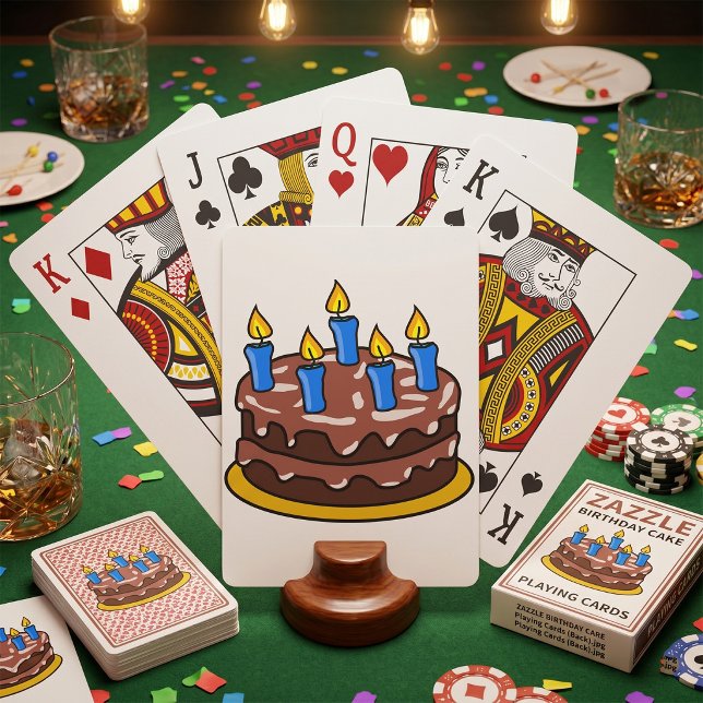 Birthday Cake Playing Cards (Creator Uploaded)