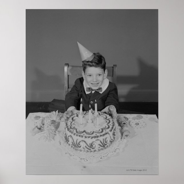 Birthday Cake Poster (Front)