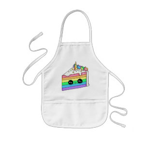 Birthday cake T-Shirt Kids Apron