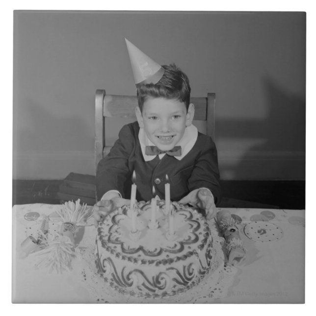 Birthday Cake Tile (Front)