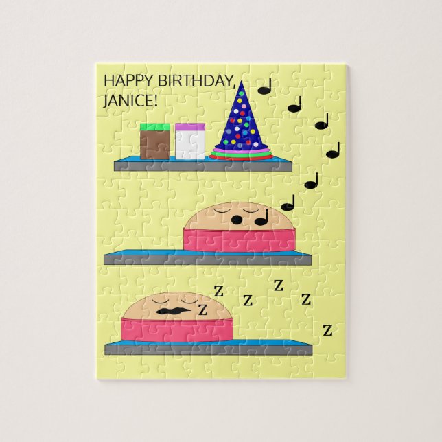 Birthday Cakes Waiting to be Frosted  Jigsaw Puzzle (Vertical)