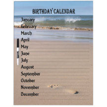 Birthday Calendar