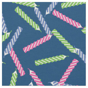 Birthday Candle Pattern Fabric