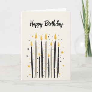 Birthday Candles Card