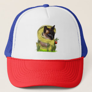 Birthday-Capital- letter-S Art Trucker Hat