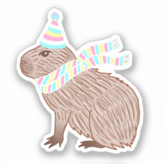Birthday Capybara