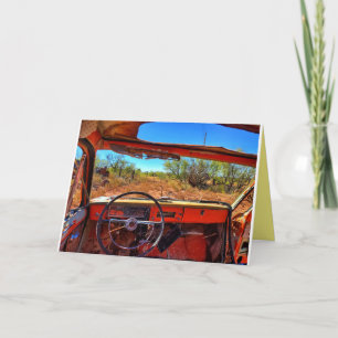 Birthday Car Views 1 Card