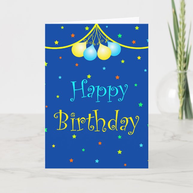 Birthday card (Front)