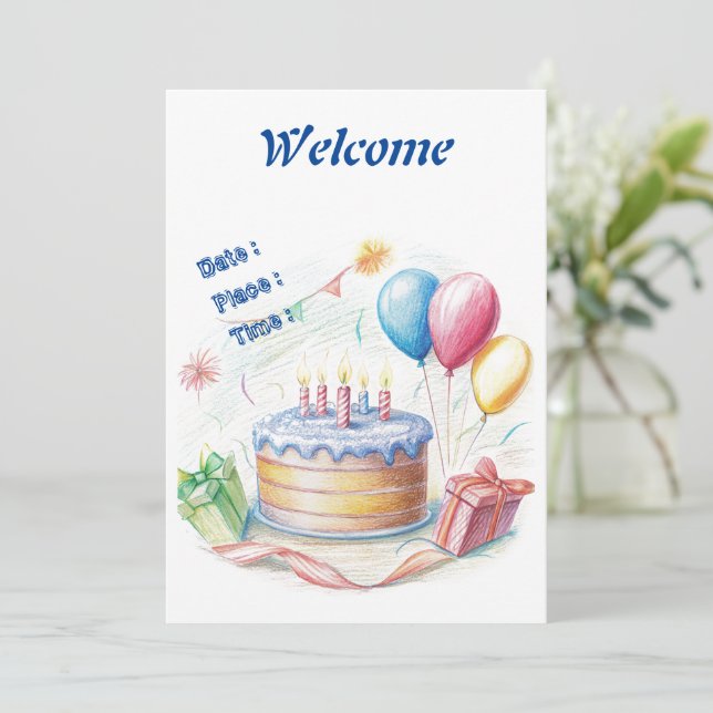 Birthday Card (Standing Front)