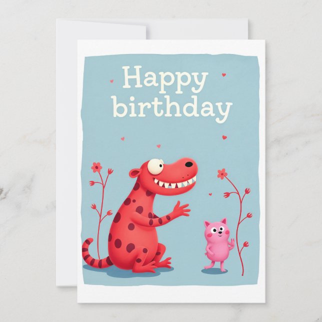 Birthday card   (Front)