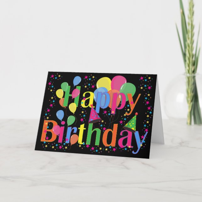 Birthday card (Front)