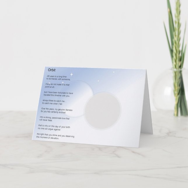 Birthday Card (Front)