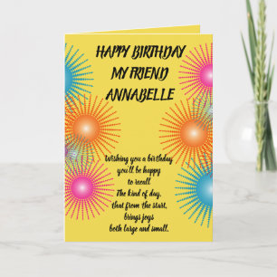 BIRTHDAY CARD