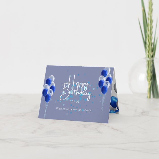 Birthday Card (Front)
