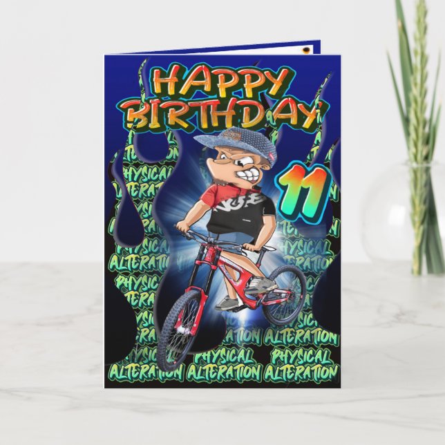 Birthday card 11 (Front)