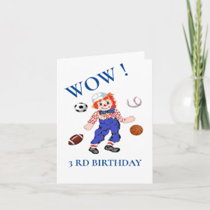 Birthday Card : 3 Rd Birthday