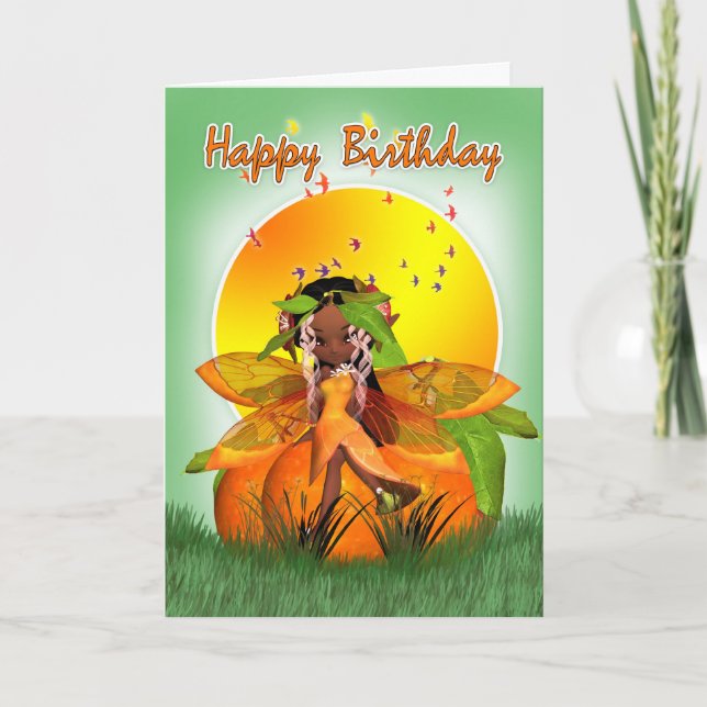 Birthday Card - African American (Front)