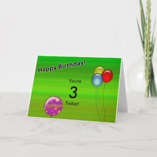 Birthday Card (Age Editable)
