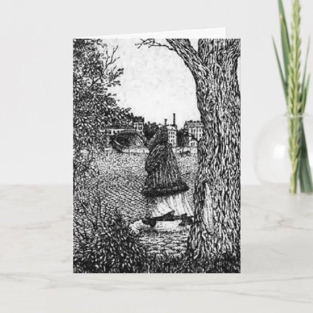 Birthday card - Anonymous face (Front)