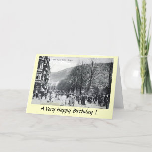 Birthday Card — Bergen, Norway
