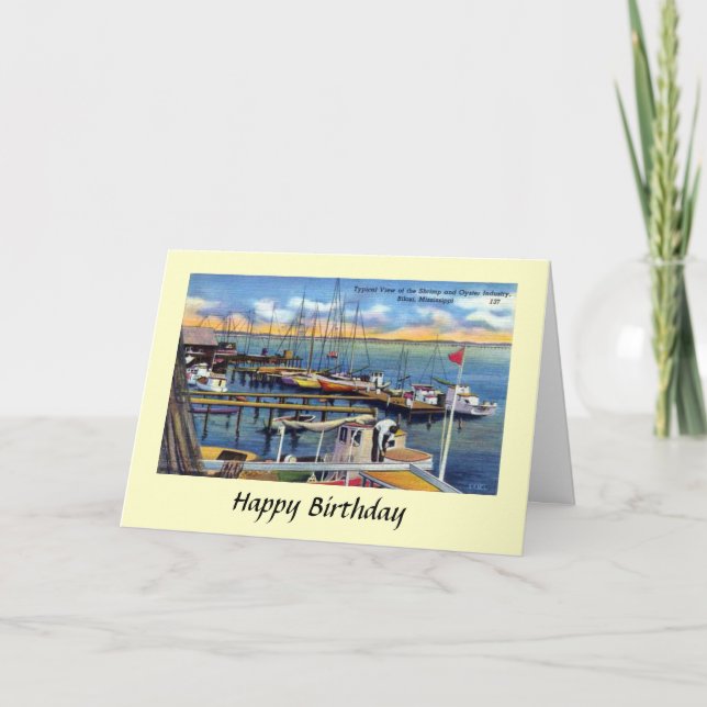 Birthday Card - Biloxi, Mississippi (Front)