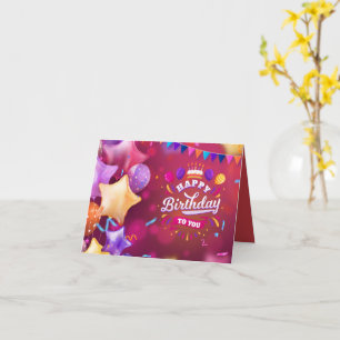 birthday card - birthday greeting card