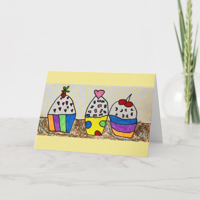 Birthday card (blank inside) (Front)