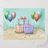 Birthday card boxes