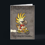 Birthday Card - Boyfriend Birthday Card - Cockatoo<br><div class="desc">Birthday Card - Boyfriend Birthday Card - Cockatoo Birthday Card - Cool</div>