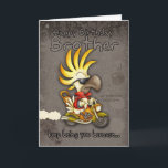 Birthday Card - Brother Birthday Card - Cockatoo B<br><div class="desc">Birthday Card - Brother Birthday Card - Cockatoo Birthday Card - Cool</div>