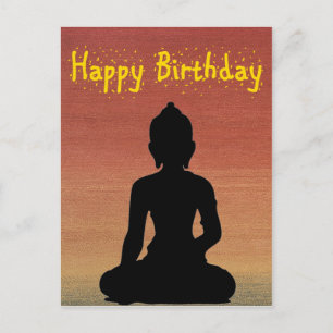 Birthday card_Buddha2 Postcard