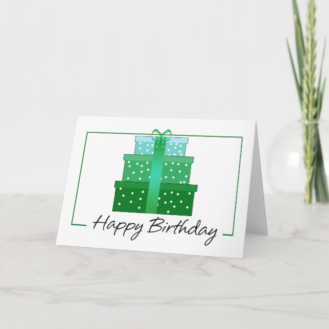 Birthday Card - Business Birthday Card (Front)