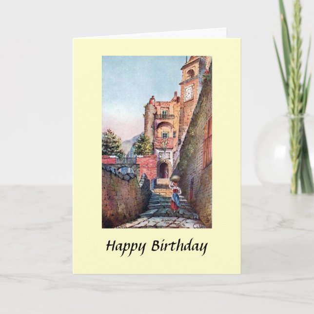 Birthday Card - Capri, Italy (Front)