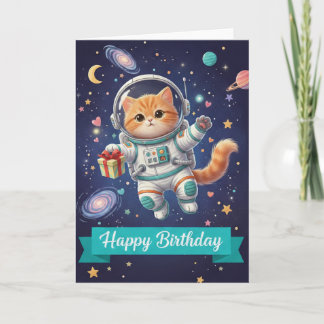 birthday card cat for women