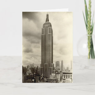 Birthday Card, Empire State Building Card