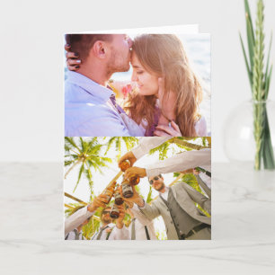 Birthday Card Folded 2 Edge Photos