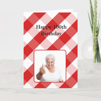 Birthday Card for 100 and Over - Customisable