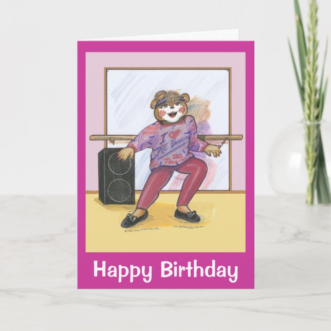 Birthday Card for a Dancer (Front)