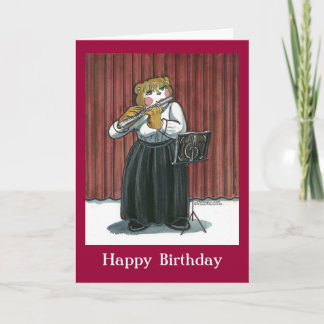 Birthday Card for a Musician