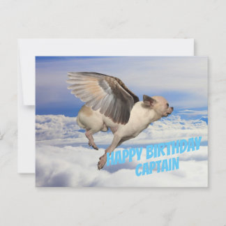 Birthday Card for Airplane Pilot