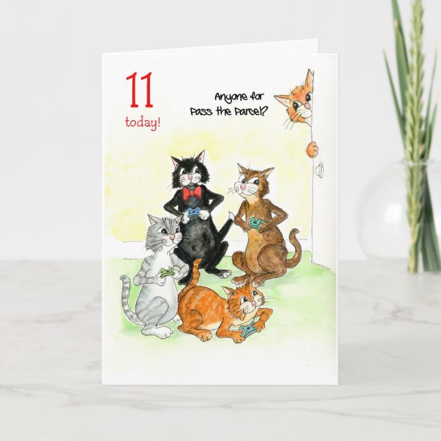 Birthday Card for an 11 yr-old Video Game Player (Front)