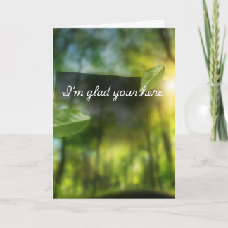 Birthday card for Anyone