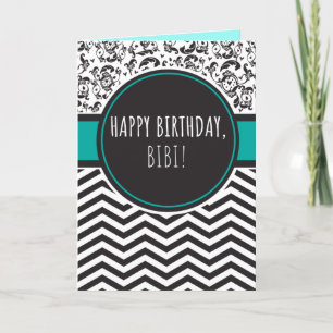 Birthday Card for Bibi