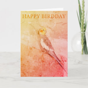 Birthday Card for Bird Lovers