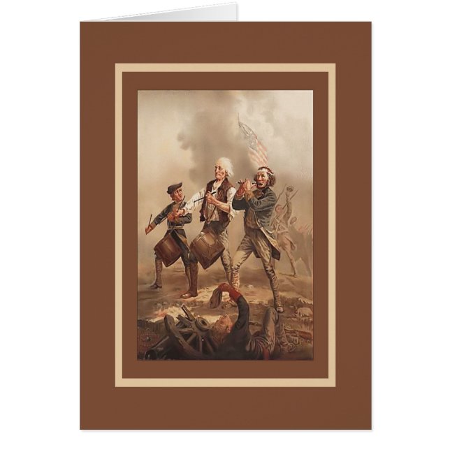 Birthday Card for Favourite War Hero, Retro Image (Front)