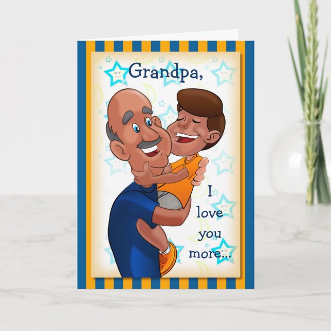 Birthday Card for Grandfather (Front)