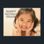 Birthday Card for Her beautiful special picture<br><div class="desc">Celebrate her special day with a thoughtful and beautiful birthday card designed for the important woman in your life. Perfect for a friend, sister, daughter, mom, wife, aunt, grandmother, coworker, or any special woman, this feminine birthday card features a heartfelt design that works for many relationships and age groups. Ideal...</div>