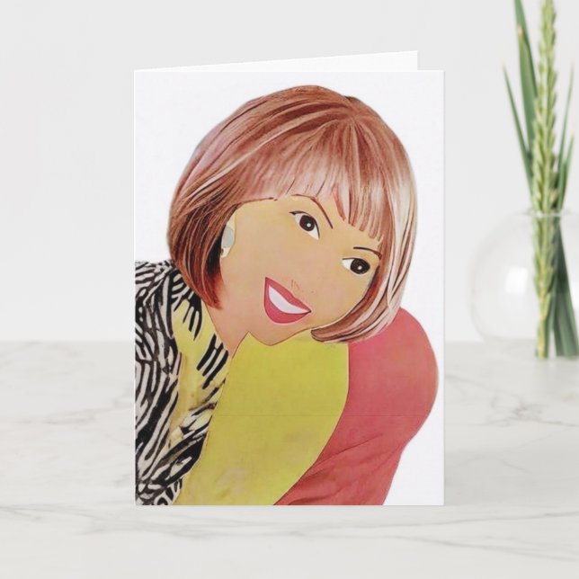 Birthday Card For Her (Blank Inside) (Front)