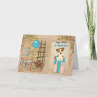 Birthday Card for Jack Russell Terrier