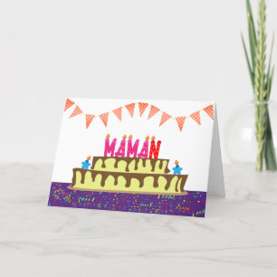 Birthday Card for Maman